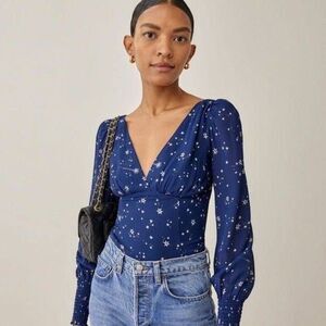 Reformation Starry Night Michel Top 6 NWT
